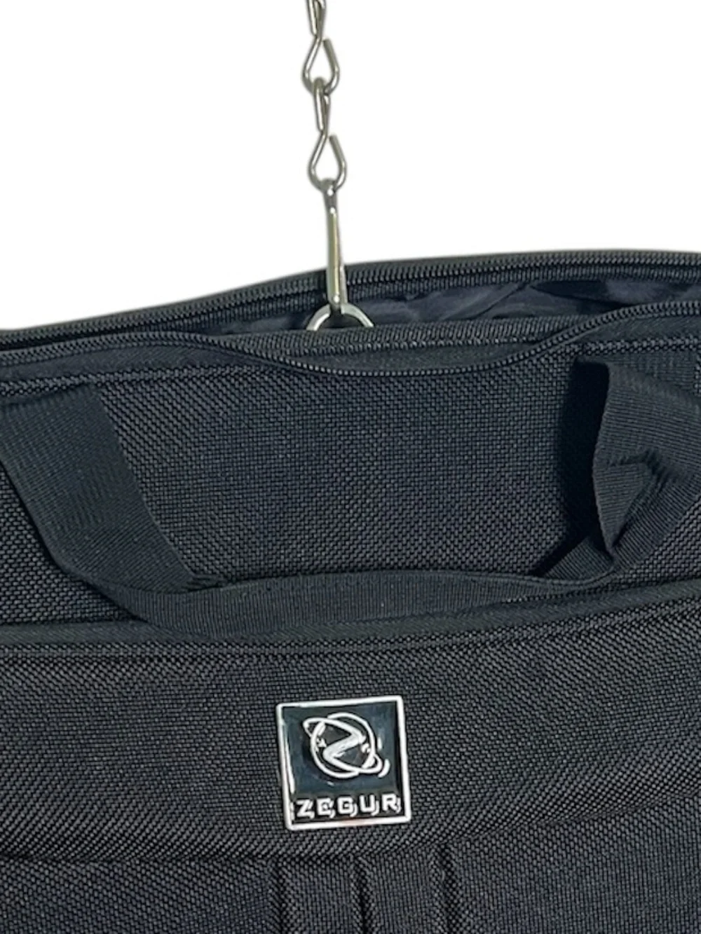 Black Hanging Garment Organizer - Travel Jacket & Coat Carrier